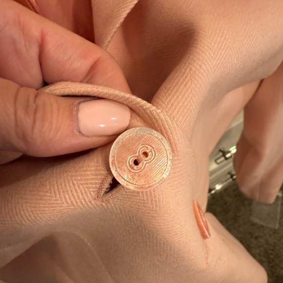 Escada beautiful pale pink cashmere blend blazer - Picture 11 of 14